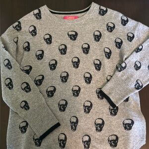 Catherine Malandrino Cashmere Skull Sweater
